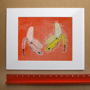 Happy Bananas Print | Crum Art