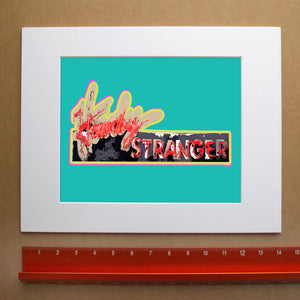 Howdy neon sign from Threadgill's in Austin, Texas art print by Betsy Crum, hand-signed