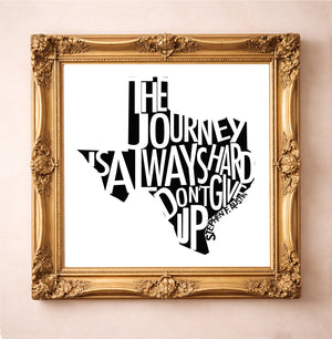 Stephen F. Austin Quote Print | Betsy Crum | Crum Art