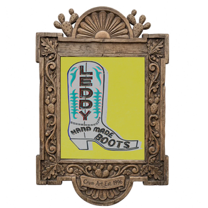 Leddy Boot Green — one of the 3 prints in The Leddy Set | Crum Art