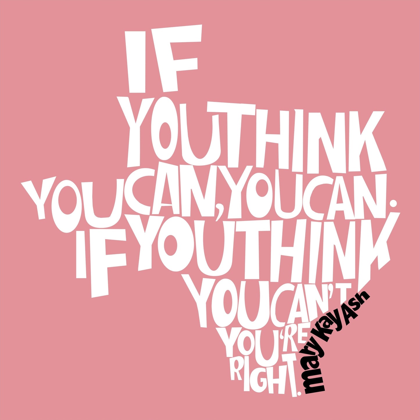 Mary Kay Quote Print | Betsy Crum | Crum Art Crum Art