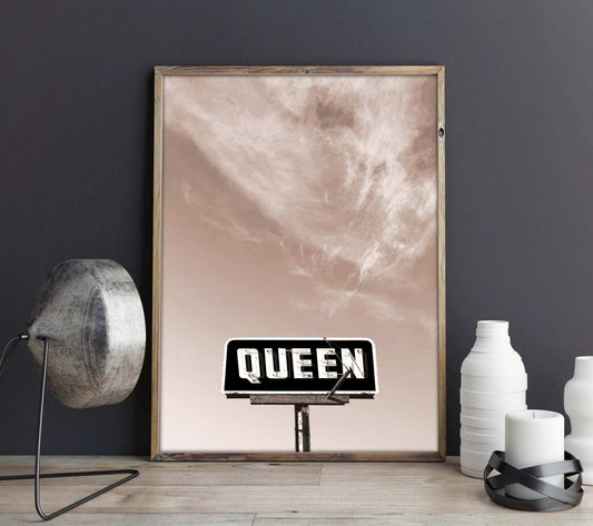 Queen With A Big Sky | Betsy Crum Art art print by Betsy Crum