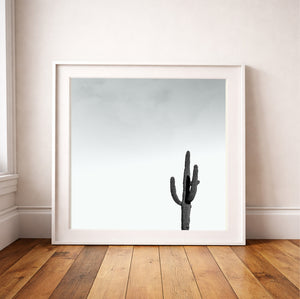 Cactus Art Print – Cosmic Saguaro Desert Western Wall Art | Betsy Crum