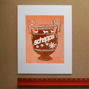 Schepps Milk Print — Texas Art, 90s School Lunch Nostalgia by Betsy Crum