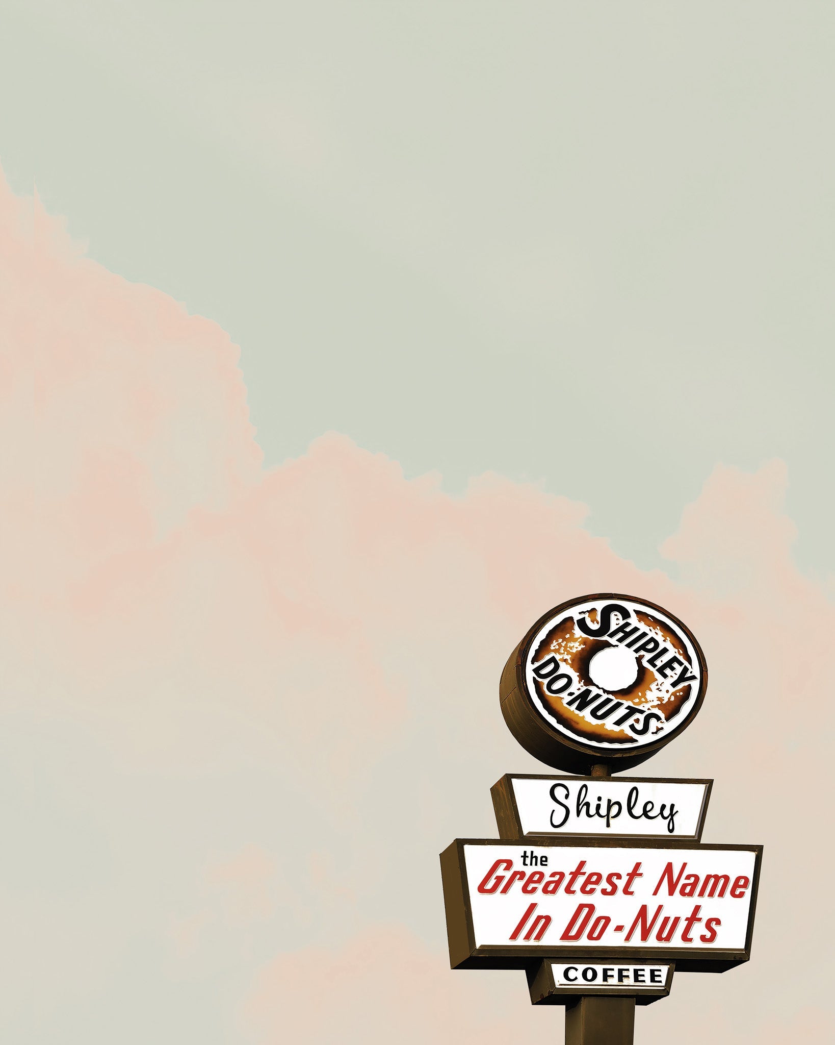 Shipley Do-Nuts Houston Art Texas Sky Print | Betsy Crum Art