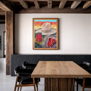 Dr Pepper Can shown framed by Crum Art