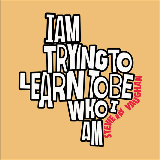 Stevie Ray Vaughan Quote Print | Betsy Crum | Crum Art Crum Art