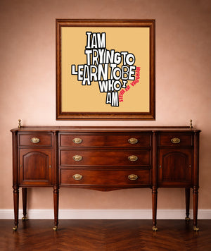 Texas Music Art - Stevie Ray Vaughan Quote Print | Betsy Crum