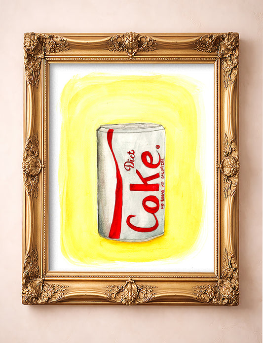 Diet Coke Art | Fridge Cig Neat | Tavi Crum