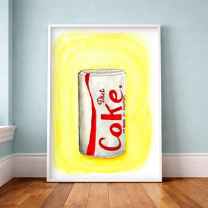 Diet Coke Art | Fridge Cig Neat | Tavi Crum