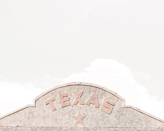 Texas West Series – Marfa Texas Building Art Print | Betsy Crum Art
