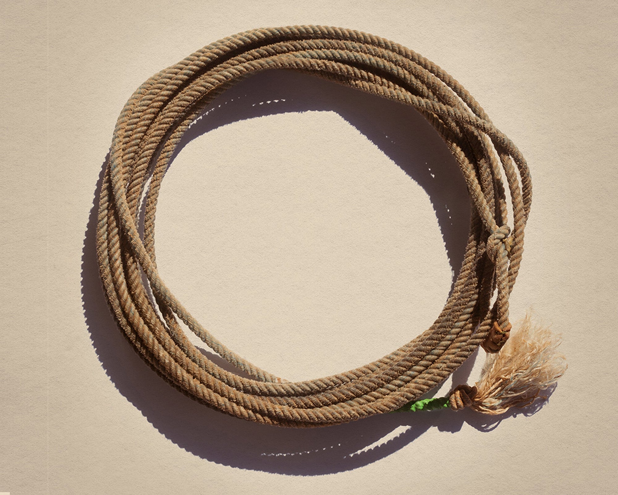 Texas West Series – Modern Lariat Western Art Print | Carl Crum Art Crum Art