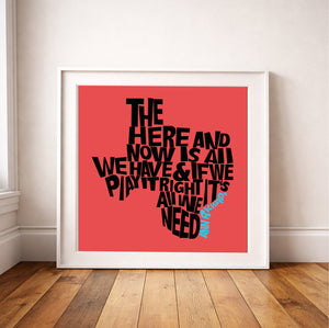 Texas Art - Ann Richards Print Quote | Betsy Crum