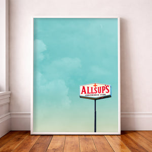 Allsup's Big Sky Print | Betsy Crum | Crum Art
