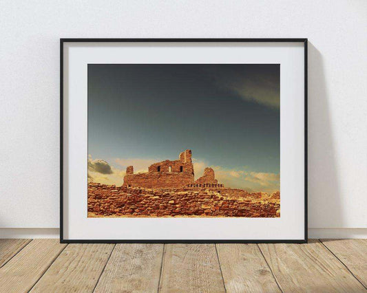 Abo Mission | New Mexico Art And Prints Betsy Crum art print by Betsy Crum