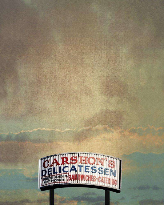 Carshon's Delicatessen Fort Worth art print by Betsy Crum on archival cotton rag paper