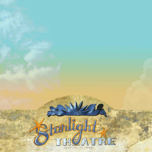 Starlight Theatre Terlingua Texas art print by Betsy Crum, vibrant giclée on cotton rag paper, Texas wall art by Crum Art