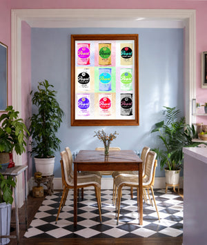 Texas Beer Art Print — Pearl Beer Cans and San Antonio Wall Decor | Betsy Crum Art