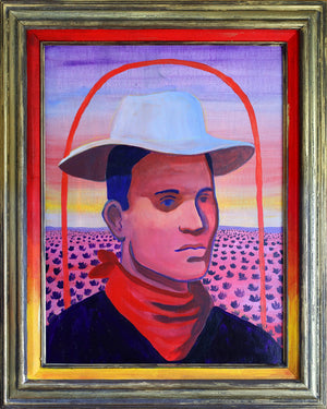 Western Gifts Art Prints — J.Y. Crum Horse Cowboy Portrait Wall Decor | Caya Crum Art Crum Art