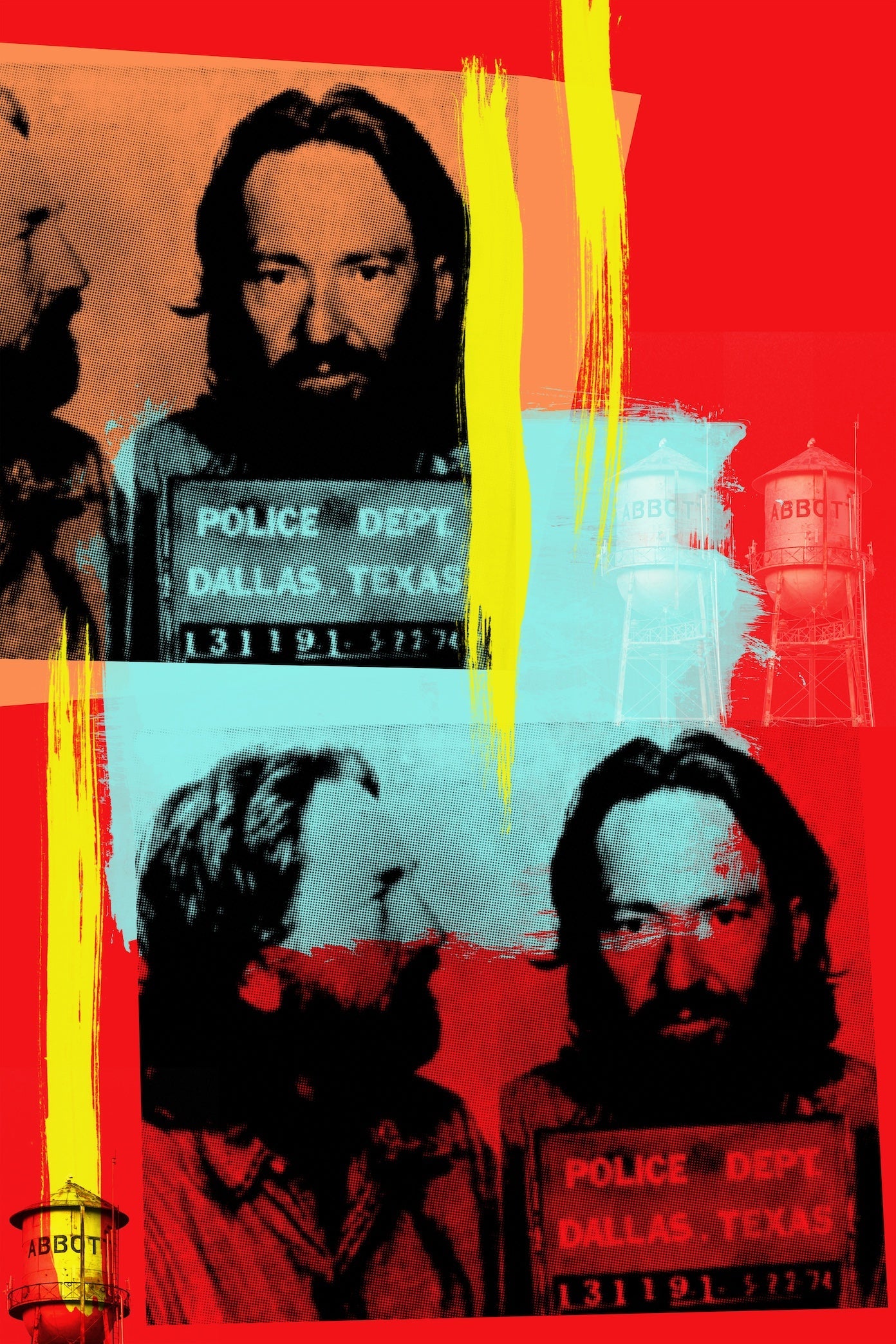 Willie Nelson Mugshot Pop Art Print | Betsy Crum Art Crum Art