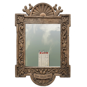 Alico Building Waco — Texas art print by Betsy Crum in a carved wood frame