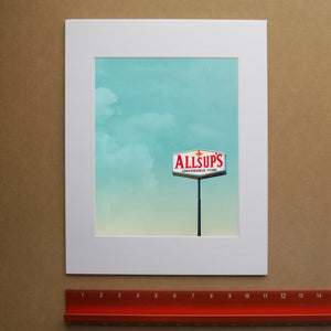 Allsup's Big Sky Print | Betsy Crum | Crum Art