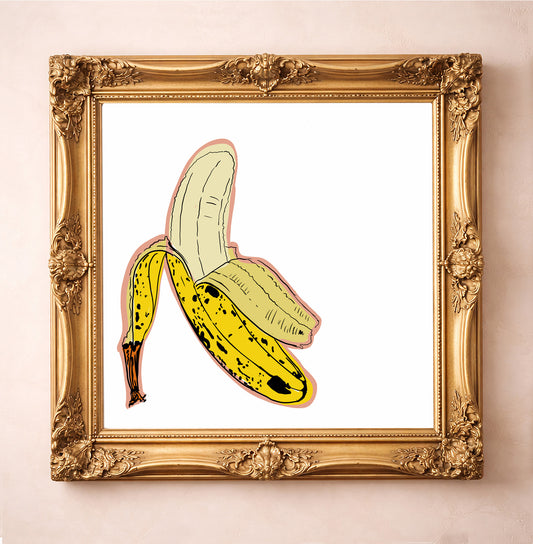Maximalist Wall Art - Banana Art Print