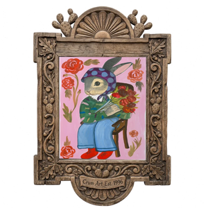 Bunny with Flowers — from The Storybook Set, Crum Art
