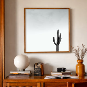 Cactus Art Print – Cosmic Saguaro Desert Western Wall Art | Betsy Crum