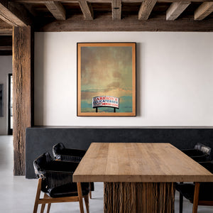 Fort Worth Art Prints —Iconic Southside Carshons Deli Print and Moody Sky | Betsy Crum