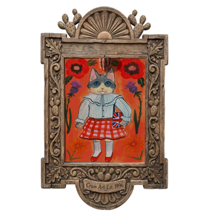 English Schoolgirl Cat — from The Storybook Set, Crum Art