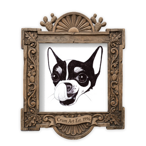 Chihuahua Ink Sketch — from The Sketchbook Set, Crum Art