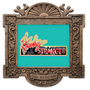 Howdy Stranger Neon (Threadgill's) — one of the 3 prints in The Howdy Set | Crum Art
