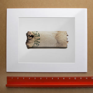 Mildred's Last Cigarette photograph by Betsy Crum, matted fine art print