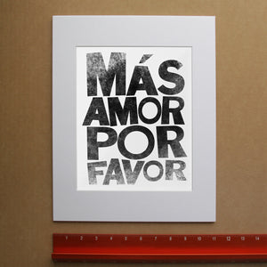 Mas Amor Por Favor Print | Betsy Crum | Crum Art