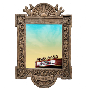 River Oaks Theatre Print — from The Tim Curry Set, Crum Art