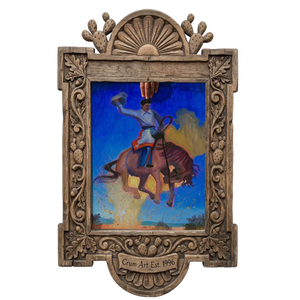 Bronco Buster Night — from The Campfire Set, Crum Art