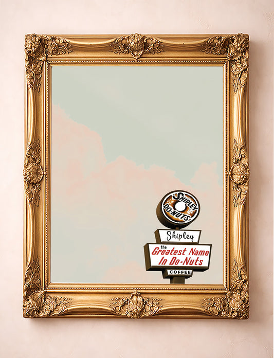 Shipley Do-Nuts Houston Art Texas Sky Print | Betsy Crum Art