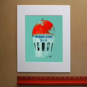 Fort Worth Art Prints — Mr Sno Cone - Fort Worth Big Sky Wall Decor and Prints  | Betsy Crum Art