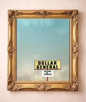 Dollar General Kennard — art print by Betsy Crum in a gold frame