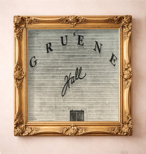 Gruene Hall — art print by Betsy Crum in a gold frame