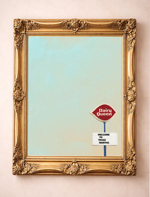 Dairy Queen Big Texas Sky — one of the 3 prints in The Big Sky Signs Set | Crum Art