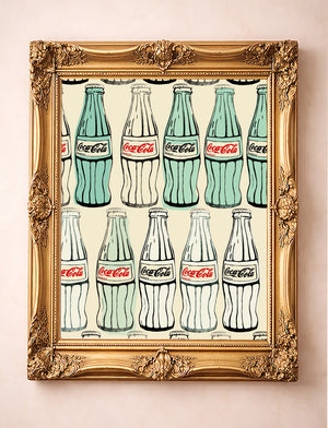 Coca-Cola Print — one of the 3 prints in The Refresco Set | Crum Art