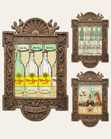 The Refresco Set — set of 3 wall art: Made in Mexico Print, Coca-Cola Print, Travel Poster Print by Betsy Crum | Crum Art