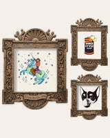 The Sketchbook Set — three framed Caya Crum art prints