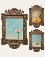 The West Texas Set — set of 3 wall art: Allsup's Under a Big Sky, Stardust Sign, Dollar General Marfa by Betsy Crum | Crum Art