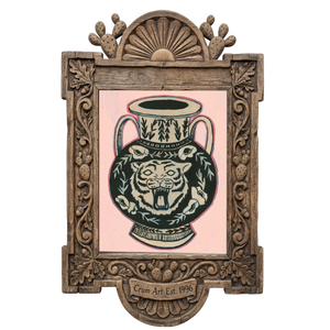 Amphora Blush Pink — one of the 3 prints in The Tiger Amphora Set | Crum Art